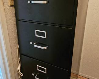 File cabinet. 