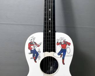 Vintage Marx Toy Rodeo Guitar, In Original Box