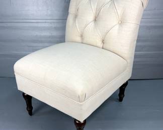 Threshold Tufted Back Accent Chair, Approx 34" x 24" 30"
