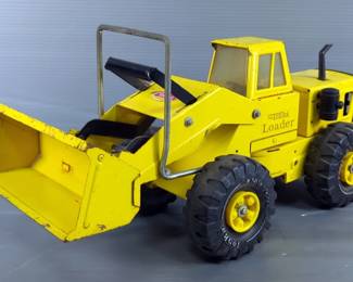 Mighty Tonka Loader Pressed Steel Front End Loader, 22" x 9.5" x 8"