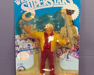 LJN Toys Ltd Wrestling Superstars Classy Freddy Blassie Action Figure #5584 In Original Package