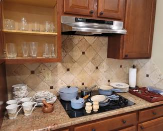 222 Fifth - Piper Dish Set, Le Creuset Pans