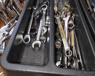 Large assortment of hand tools