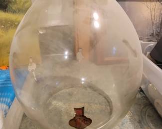 Large globe from penny candy dispenser