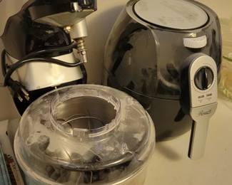 Cook' s brand mixer.  Air fryer
