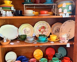 Variety of Vintage Fiestaware