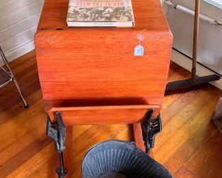 Refinished Old School Desk