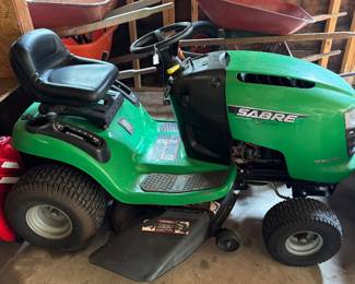 Sabre Riding Lawnmower 