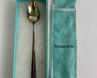 Tiffany Co Sterling Silver Spoon with Box and Sleeve