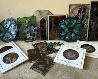 Stained Glass Window Panels Suncatchers and Glassmasters Collectibles