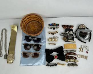 Fashion Accessories Sunglasses Hair Clips Belts and Jewelry