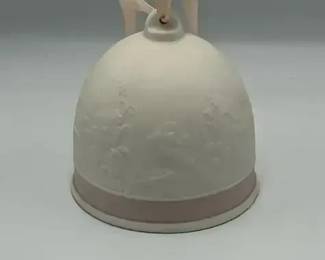 Lladro Collectors Society 1991 Porcelain Bell Ornament