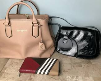 Designer Handbags Wallet Featuring Karl Lagerfeld Paris
