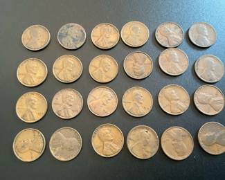 Lincoln Wheat and Memorial Cent Coin Collection