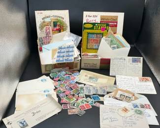 Worldwide Postage Stamps Covers and Postal Ephemera
