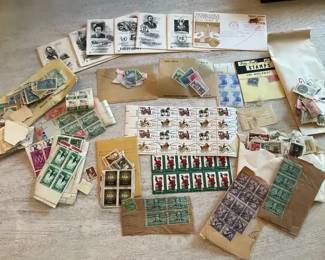 Vintage Worldwide Stamps First Day Covers and Mint Sheets