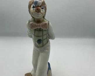 Casades Spain Porcelain Clown Figurine