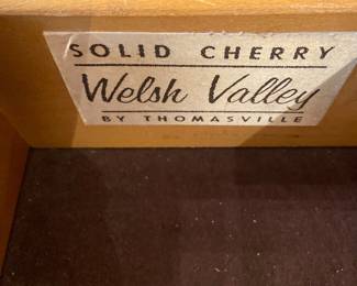 Thomasville, Welsh Valley Solid Cherry