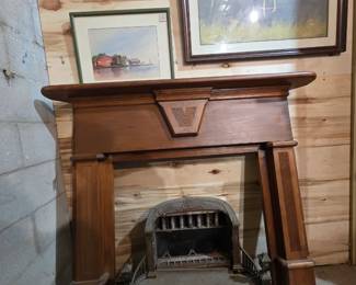 Art Deco Mantle, Framed Artwork