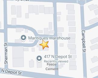 SALE LOCATION We are down all of the alleys between Depot, Taylor and Sherman