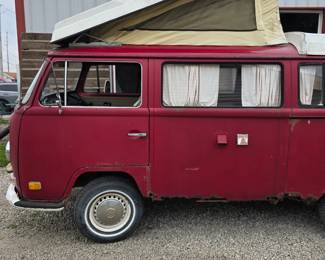 1971 VW Westfalia Original Interior