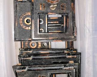 US Post Office Box Brass Doors