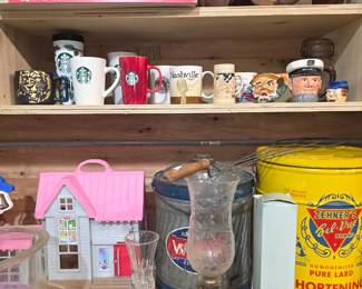 Vintage Toys, Games, Starbucks Mugs, Tins