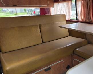 1971 VW Westfalia Original Interior