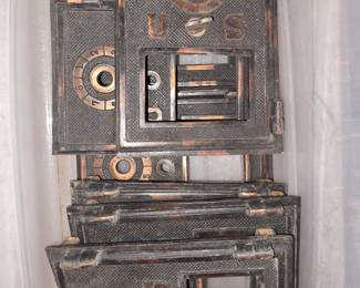 US Post Office Box Brass Doors