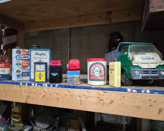 Petroliana and Vintage Tonka Trucks