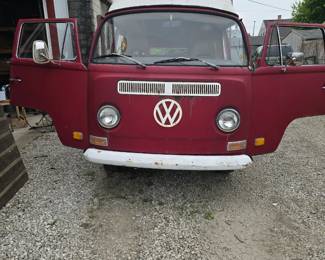 1971 VW Westfalia Original Interior