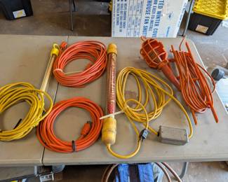MULTIPLEXTENSION CORDS AND WORK LIGHTS