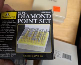 DIAMOND POINT SET (SEVERAL)
