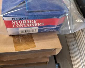 STORAGE CONTAINERS