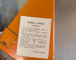WHEEL CHOCK