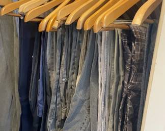 Men's slacks & jeans - Size 38 x 32"