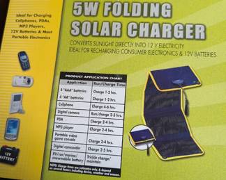 SOLAR CHARGER