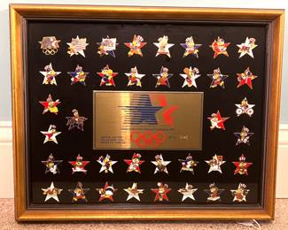 Olympic pin series 1982-1983