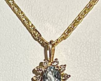 14 k gold chain