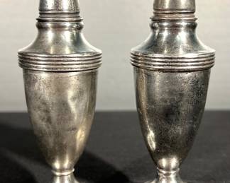 Silver plate S&P shakers