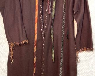 Distinctuve Boho style trench coat- XL