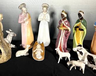 Ceramic Nativity  