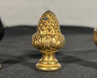 Brass finials