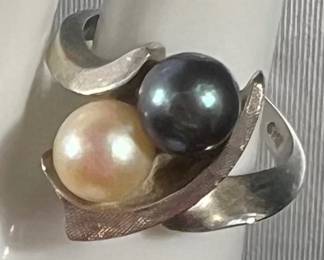 14k gold with pearls