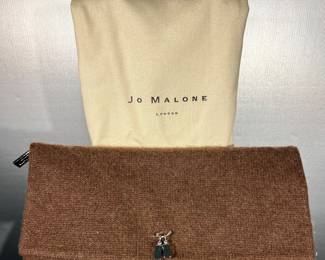 Cashmere clutch by Jo Malone-London
