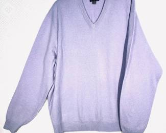 Club Room violet cashmere sweater- XXL