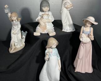 "Who's There" and other Lladro porcelains