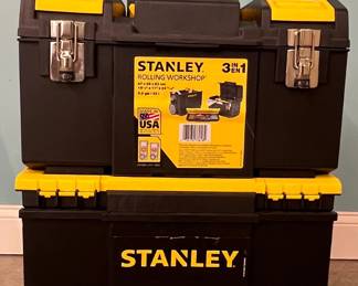 3-in-1 Rolling Stanley workshop, new with contents