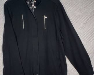 Ralph Lauren black zip sweater- 2X