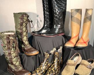 Size 10. Pajar, Ralph Lauren, Burberry, Merrell, Tommy Hilfiger